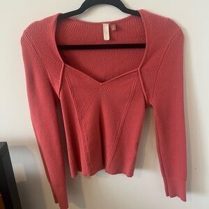 Pink Anthropologie Sweater